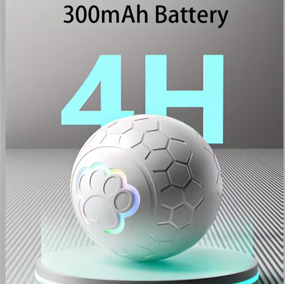 Smart LED bouncing pet ball